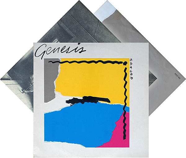 Genesis / Abacab ("B" version: yellow-blue) / with insert / SD-19313 [B4][B4]