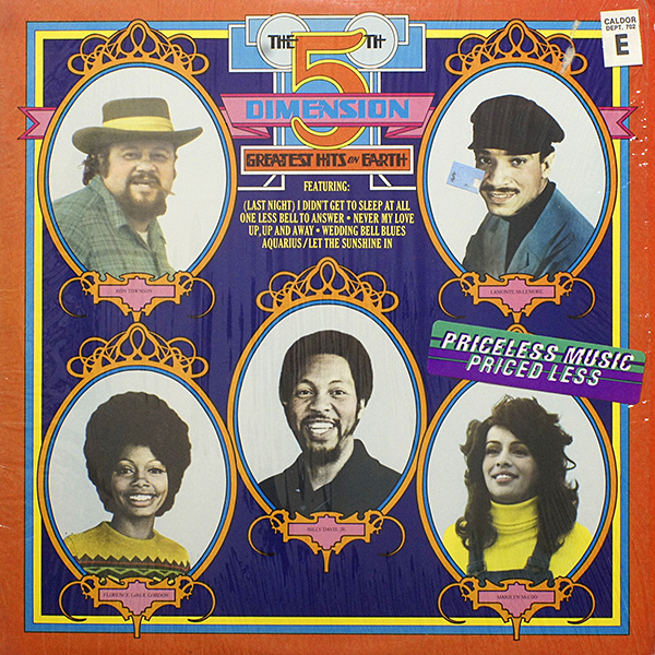 The 5th Dimension / Greatest Hits On Earth / Arista ABM 1106 [C4]