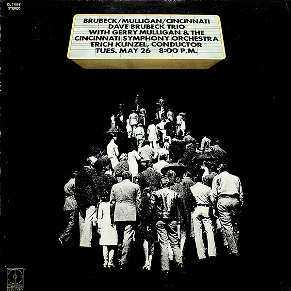 Dave Bubeck, Gerry Mulligam & Cincinnatti Symphony Orchestra / Decca DL 710181 [F3]