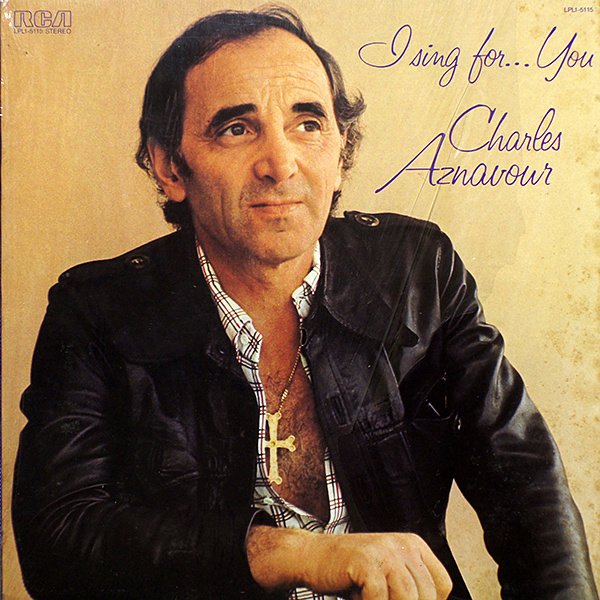 Charles Aznavour / i Sing For...You LPL1-5115 (EX/VG+) [F3]