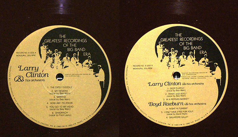 The Greatest Recordings Of The Big Band Era # 06 (Larry Clinton) [J6]