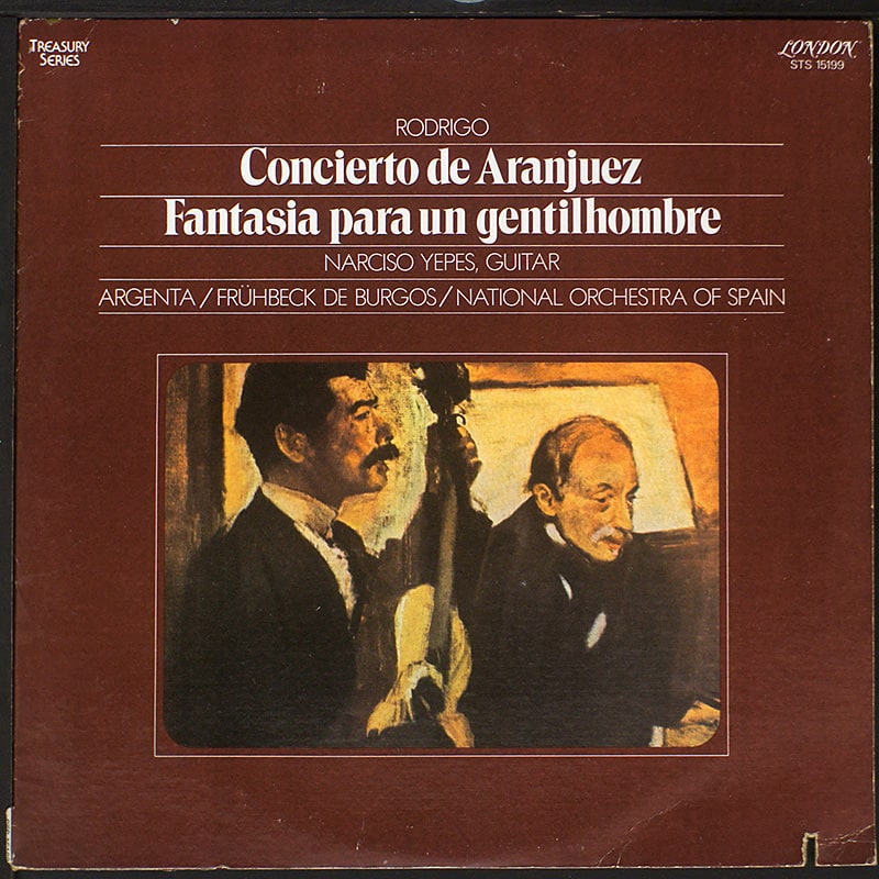 Narciso Yepes / Concerto De Aranjuez / Rodrigo (EX/VG) [F3] USA 