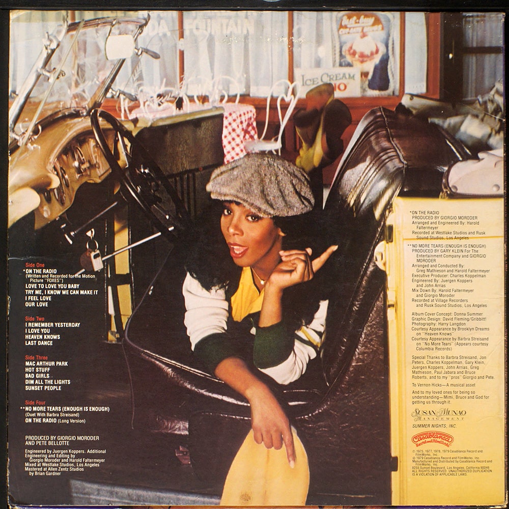 Donna Summer / On The Radio (EX/VG) 2xLP [B3]