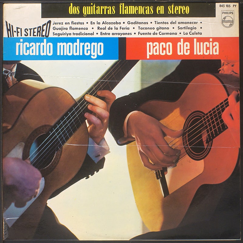 Paco De Lucia, Ricardo Mondrego / Dos Guitarras Flamencas En Stereo (EX/VG) [D1]