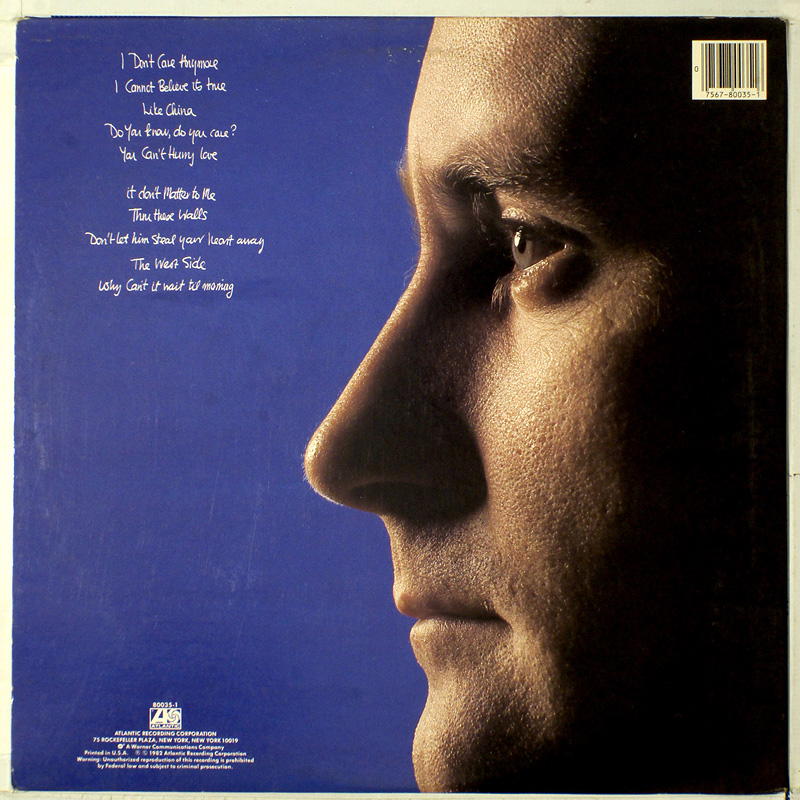 Phil Collins / Hello, I Must Be Going! / gatefold with insert / Atlantic 80035 [D1] 