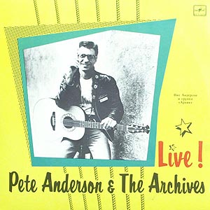 Pete Anderson & The Archives / Live