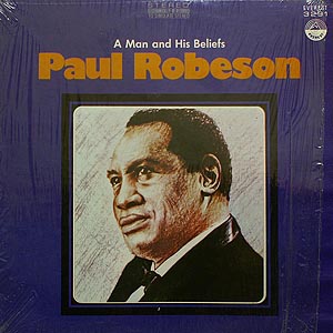 Paul Robeson / A Man And His Beliefs (VG+/VG+)[J4]
