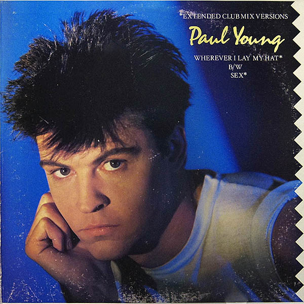 Paul Young / Wherever I Lay My Hat / 12" single (VG+/G+)[J4]