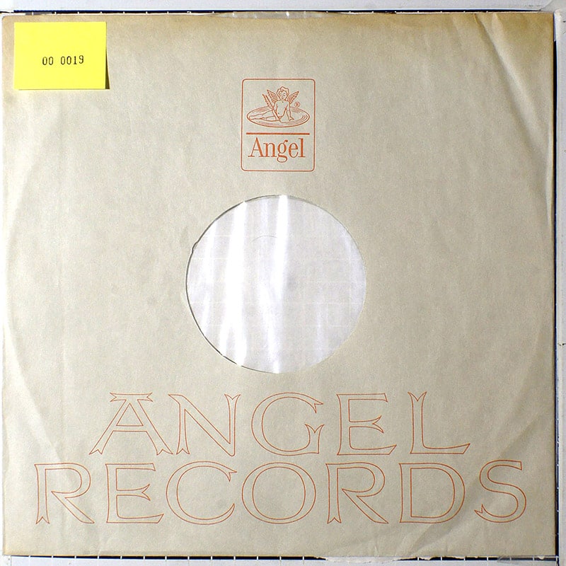 Generic inner sleeve 12" - Angel Records (USA) вкладка д/пласт. [x019]