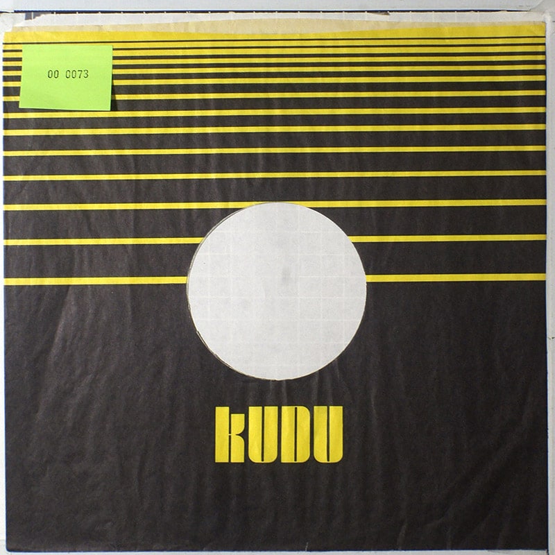 Generic inner sleeve 12" - KUDU (original 1970s) (USA) вкладка д/пласт. [x073]
