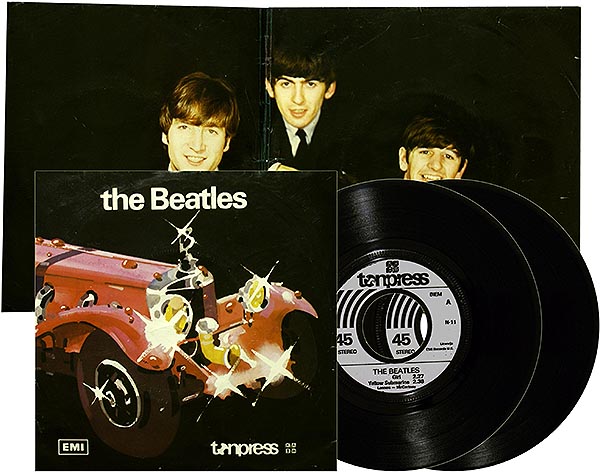 Beatles / The Beatles / 2x7" singles / album with flips (Tonpress)