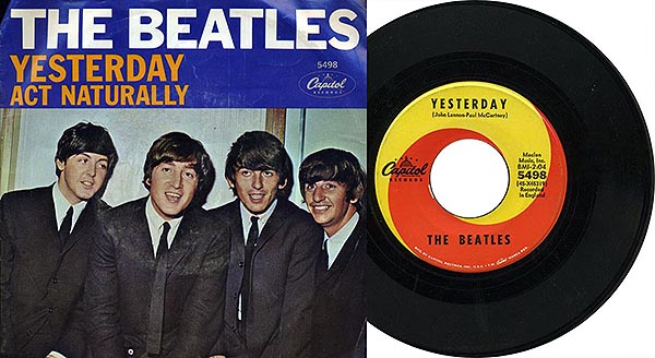 Beatles / Yesterday / 7" single / Capitol 5498