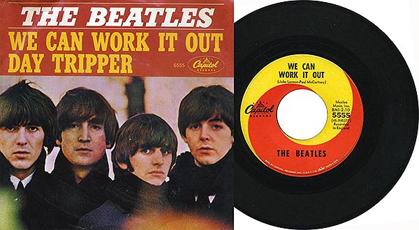 Beatles / We Can Work It Out / 7" single / Capitol 5555