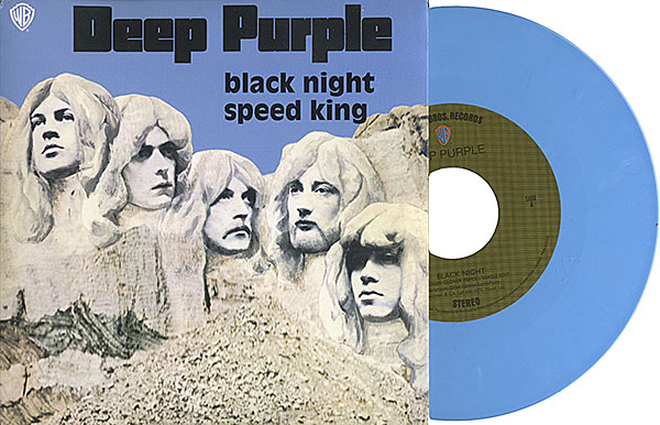 Deep Purple / Black Night + Speed King / 7" single color vinyl