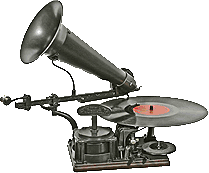 граммофон с записью